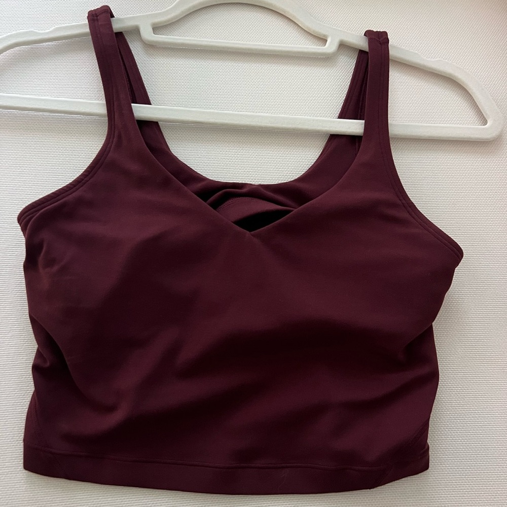 Lululemon Align Tank Size 4 in cassis